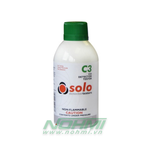 SOLO C3 Chai thử đầu báo khí CO 250ml